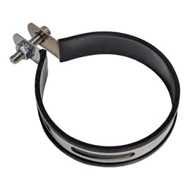 sakurawing Universal Silencer Band, Muffler Stay, Muffler Band, Motorcycle, Stainless Steel, Custom Puncher Type, 35.4 inches (90 cm)