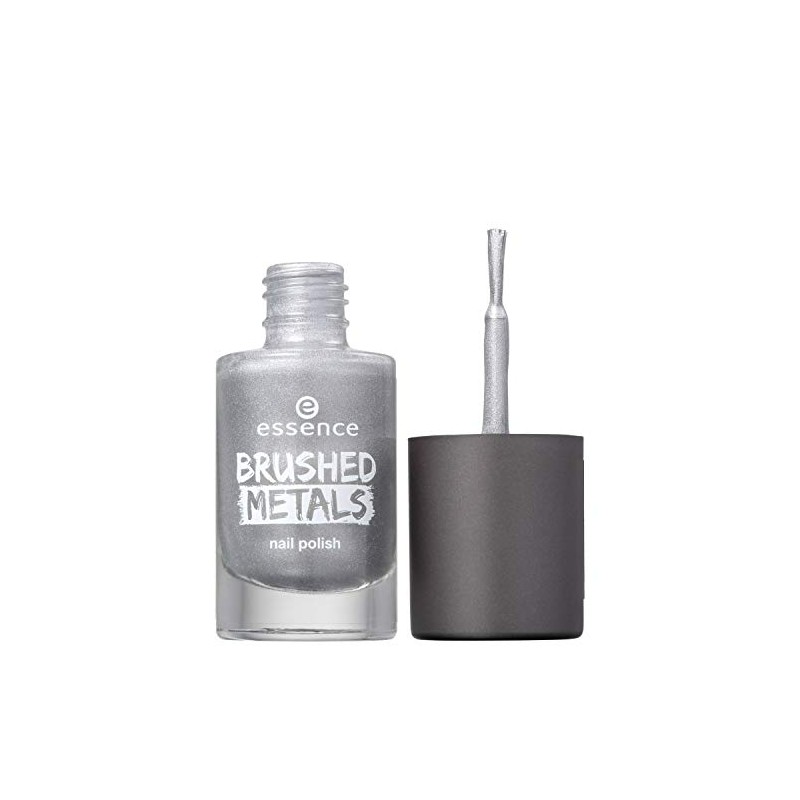 ESSENCE ESMALTE DE UÑAS BRUSHED METALS 01 STEEL THE SHOW
