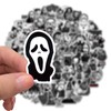 Horror Movie Stickers, 100PCS Waterproof Cool Stickers Scary Movie Thriller