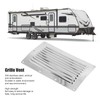 250x150mm Air Vent Louver Grill Cover Stainless Steel Duct Ventilation
