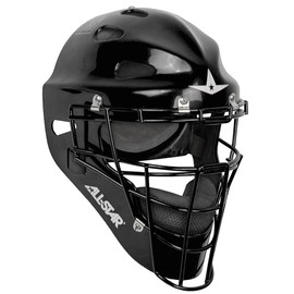 ALL-STAR MVP2300SP MVP Players Series Catchers Helmet Size: Adult, Color: Black