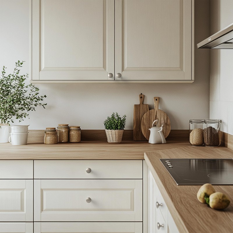 HESTIA HARDWARE 25 Pack | Satin Nickel Knobs Round Cabinet