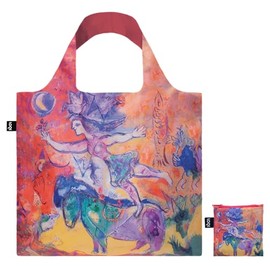 LOQI Rookie Eco Bag Shagirl Circus Recycled Folding Stylish