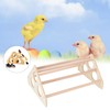 Pet Chicken Wood Stand Hand Made Small Chicken Roost Rack