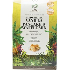 Natural Evolution Vanilla Pancake & Waffle Baking Pre-Mix 389g