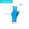 TUKEVA Pack of 2 3 Finger Snooker Gloves, Non-Slip Pool