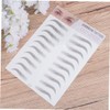 BIUDECO 2pcs Fake Eyebrow Temporary Brow Stickers for Men Women