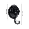 PLCatis Suction Cup with Hooks, Pack of 2, Vacuum Suction