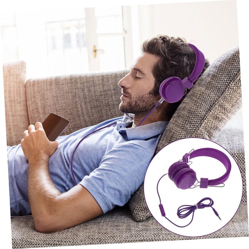 LABRIMP Over Head Gaming Headphones with Microphone Lightweight Stereo Bass