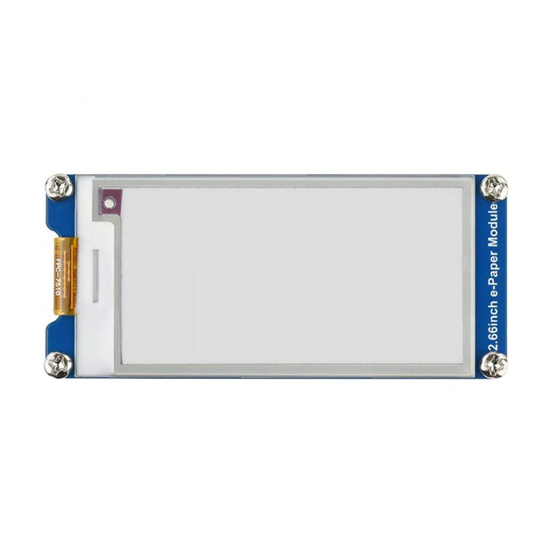 Coolwell 2.66 inch E-Paper E-Ink Display Module (B) for Raspberry