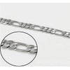 AT Jewellery - 925 Sterling Silver Men's Boy's Curb-Link Chain