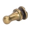 200 Sets Chicago Screws 6x4mm Pure Copper Strong Round Head