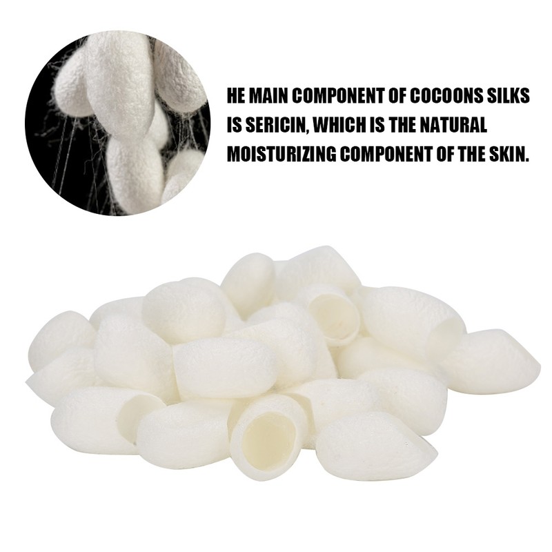 30pcs / Bottle Facial Care Natural Silks Cocoons Blackhead Removal