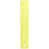 Colonial 6CMD Add-A-Quarter Ruler, 6-Inch, Yellow