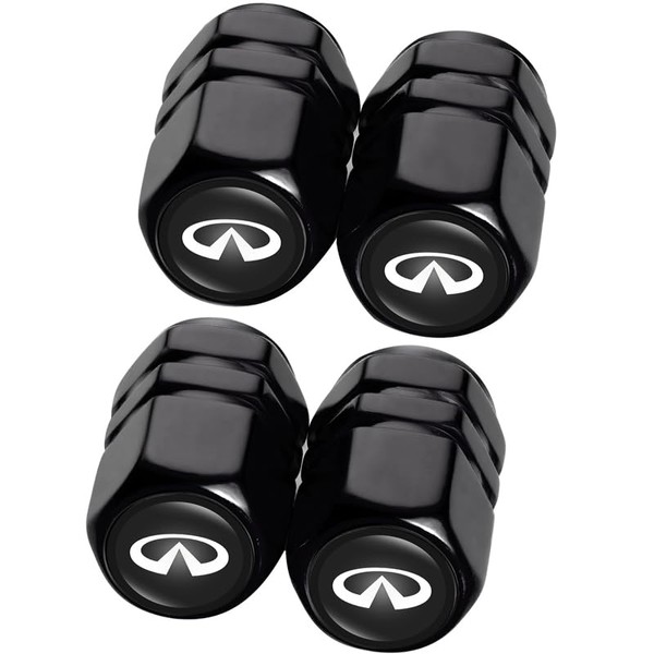 4pcs Metal Car Tire Valve Stem Caps for Infiniti G35