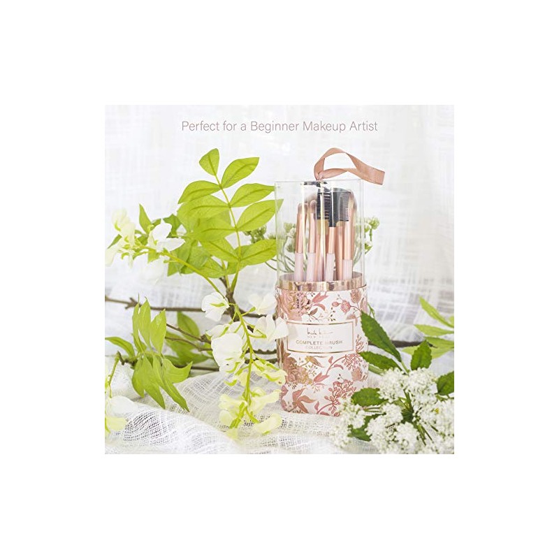 Nicole Miller Colección de brochas de maquillaje, 7 piezas de