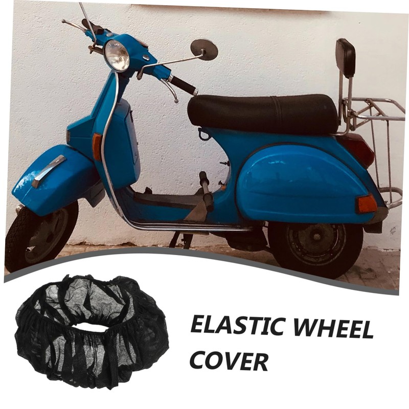 FOMIYES Elastic Wheelchair Wheel Covers 40pcs Tire Protection Sleeves for