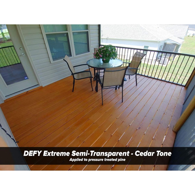 DEFY Extreme Wood Stain and Sealer in One - 1