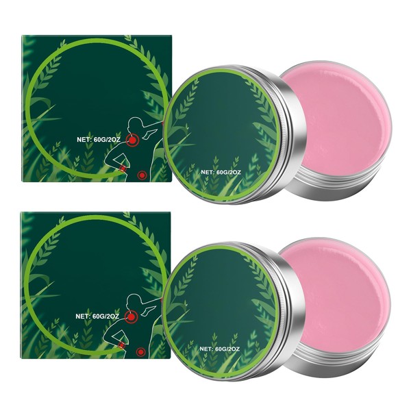 atnayo 2 Pcs Massage Cream Balm for Joint and Muscle
