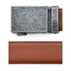 Mission Belt Men's Ratchet Belt - Iron - Iron Buckle/Saddle