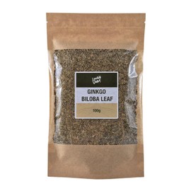 Lowhill Valley Ginkgo Biloba Leaf Herbal Tea - 100% Natural Support for Mind and Body – Handpicked – No Additives or Preservatives – Responsibly Sourced – 100g