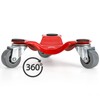 ZEAYEA 4 Pack Steel Tri-Dolly, 200 lbs Load Capacity 3