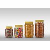 Sunpet J3000 Food Storage Canisters, Plastic, Red, 3000 ml, Pack