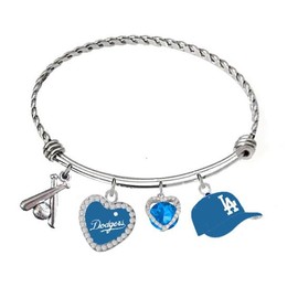 Los Angeles LA 4pc Stainless Twist Bracelet