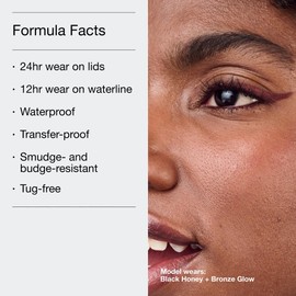 Clinique High impact Gel Tech Eyeliner | Waterproof, Smudge Resistant + Safe For Sensitive Eyes, Bronze Glow