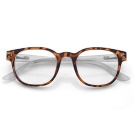 BLUEMOKY Blue Light Blocking Reading Glasses for Women Men, Small Retro Square Reader Computer Glasses