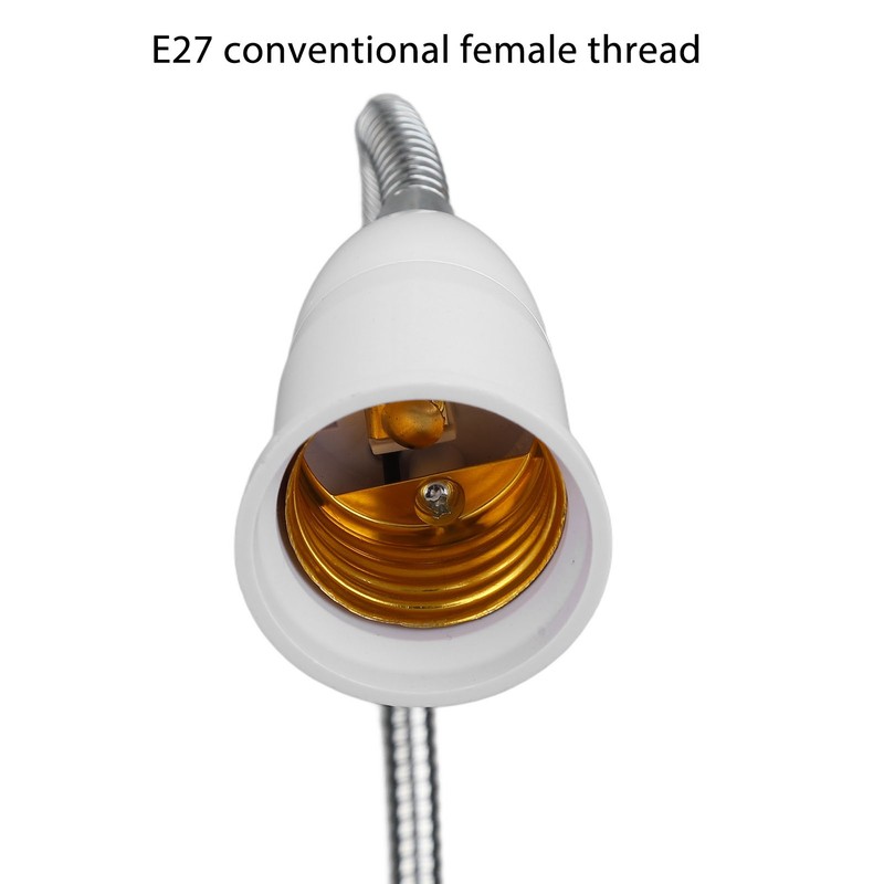 Desk Clip Clamp Lamp Holder LED E27 Light Socket Adjustable