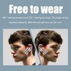 Bluetooth 5.1 Headset Single Ear Bluetooth Earpiece with ENC Smart