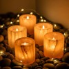 Pink Salt Wall 2 Himalayan Salt Candle Holder Cylinder Shaped