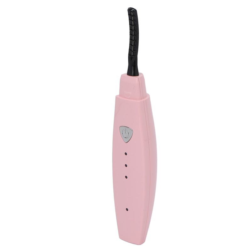 Heated Eyelash Curler USB Rechargeable Electric Lash Curling Tool for