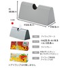 Iwatani Material Plastic Bag Case Eye Wrap Case Light Gray