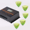 80A PWM Solar Charge Controller 12V/ 24V Self-Adapting LCD Solar