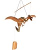 Tokoindah Handgefertigtes Bambuswindspiel aus Naturmaterialien – Auswahl: Drache, Vogel, Eule