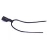 2-Prong Hay Fork with Solid Socket, 30 cm Head Width,