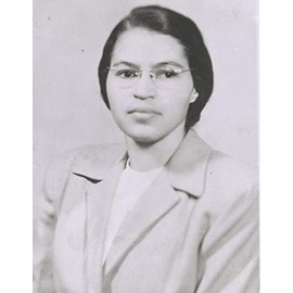 Rosa Parks Photograph - Historical Artwork from 1956 - (5" x 7") - Matte