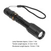 Telescopic Zoomable Flashlight 5 Lighting Modes 5000LM Waterproof Bright Flashlight