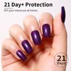Firedeep Purple Pearl Gel Nail Polish 16ML Big Bottles Purple