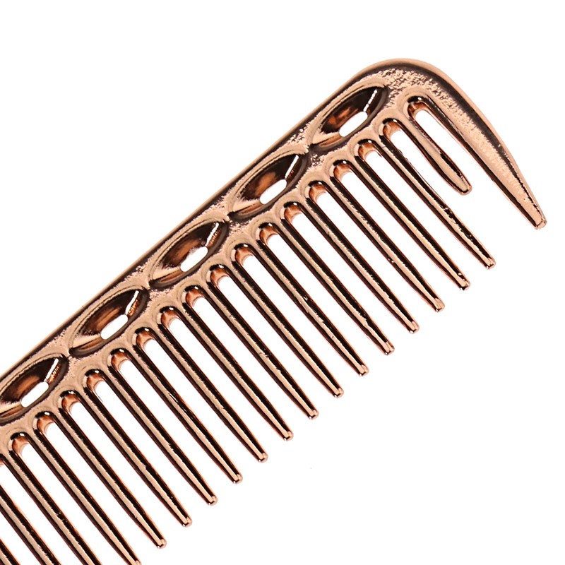 Aluminium Metal Comb Hairdressers Rose Gold S Salon Professional Comb