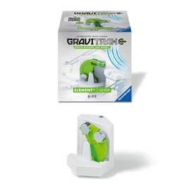Ravensburger GraviTrax POWER Element Lever. Electronic accessory for marble runs for children aged 8 and up. Can be combined with all GraviTrax products and lines
