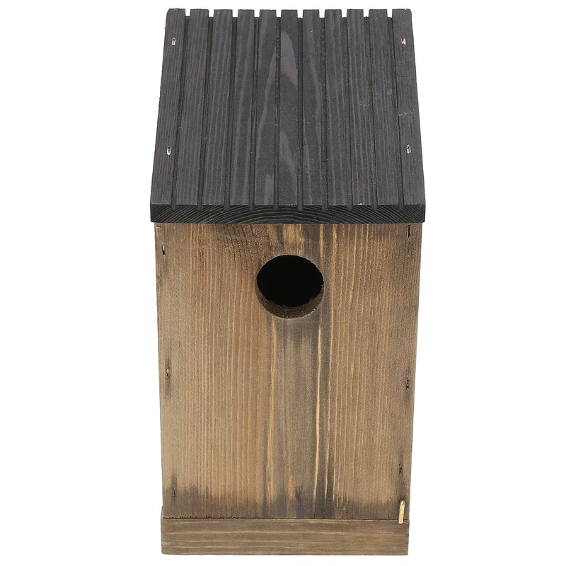 Wooden Pet Bird Nests House Nesting Box Birdhouse Accessories for