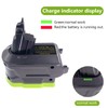 TPDL for Dyson V6 Battery Adapter, for Ryobi 18 Volt