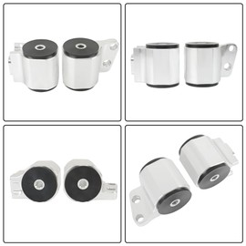 WFLNHB Billet Engine Motor Mount Set Replacement for 2006-2011 Honda Civic Si K20 K24