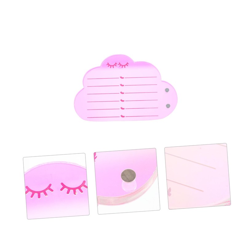 Mikinona Eyelash Extension Magnetic Display Tray Acrylic Lash Organizer Magnetic