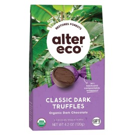 Alter Eco  Organic Truffle Classic Black   4.2 Oz