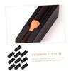 DECHOUS 10Pcs Eyebrow Pencil Sharpener Aid Durable Makeup Tool for