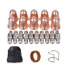 Welding Knight S45 Plasma Cutting Torch Accessory Kit PR0110 Electrodes
